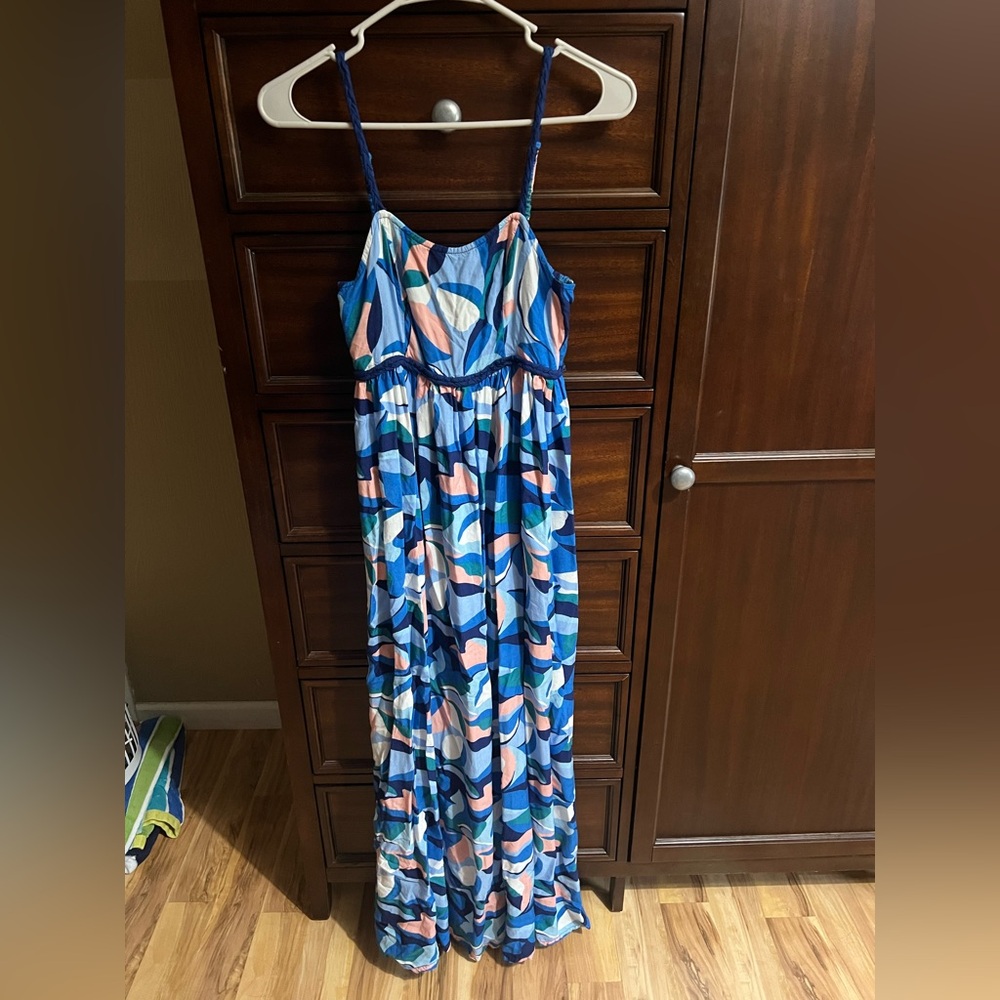 Colorful Maxi Dress Swim Cover-Up